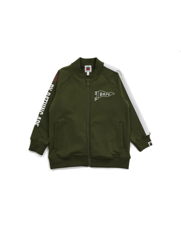 Chaquetas Bape Jersey Niños Verdes | 734862-RFG