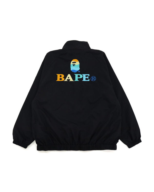 Chaquetas Bape Logo Embroidery Overs Mujer Negros | 314075-XCJ