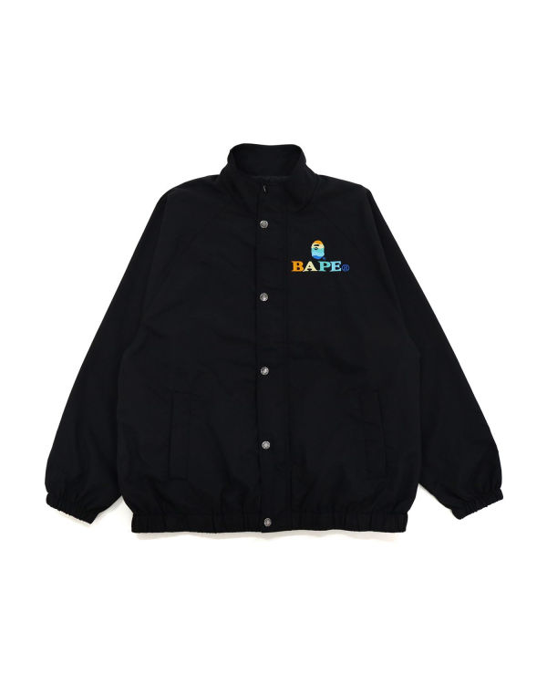 Chaquetas Bape Logo Embroidery Overs Mujer Negros | 314075-XCJ