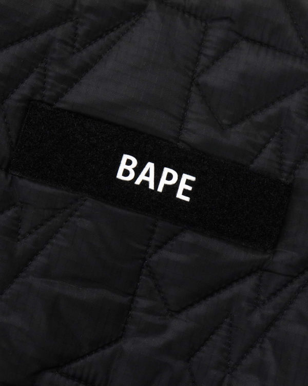 Chaquetas Bape Military Patch Liner Hombre Negros | 483561-MRY