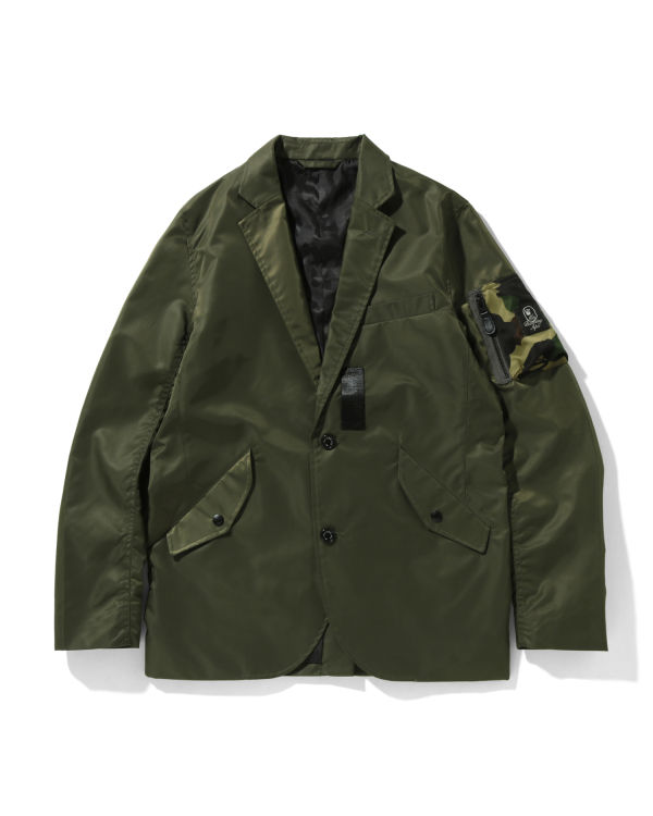 Chaquetas Bape Military Tailored Hombre Verdes | 385709-RPI