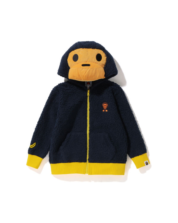 Chaquetas Bape Milo Boa Plush Niños Azules | 872463-DLO