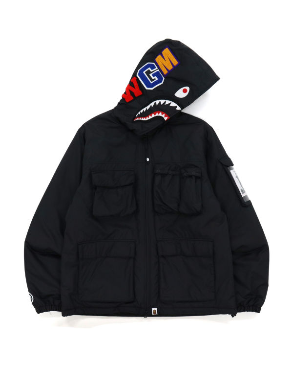 Chaquetas Bape Mulit Pocket Shark Hombre Negros | 704218-GXW