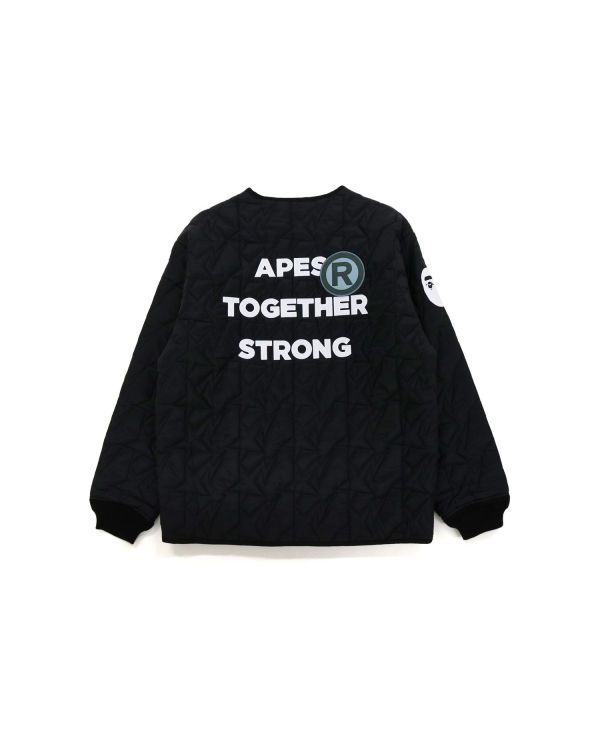 Chaquetas Bape Multi Patch STA Acolchado Niños Negros | 801542-YVW