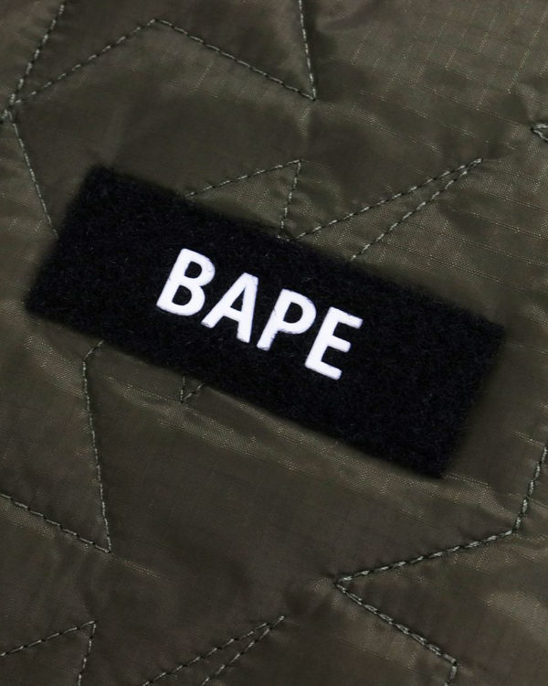 Chaquetas Bape Multi Patch STA Acolchado Niños Verdes | 806725-EQB