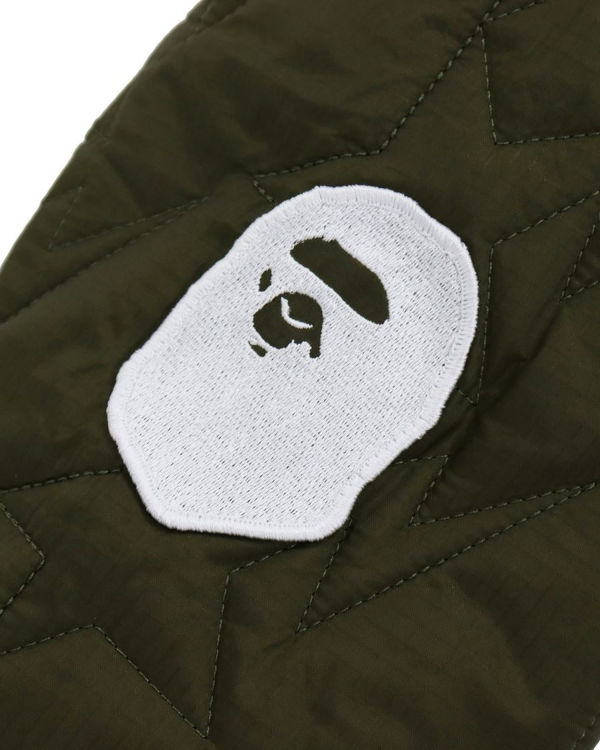 Chaquetas Bape Multi Patch STA Acolchado Niños Verdes | 806725-EQB