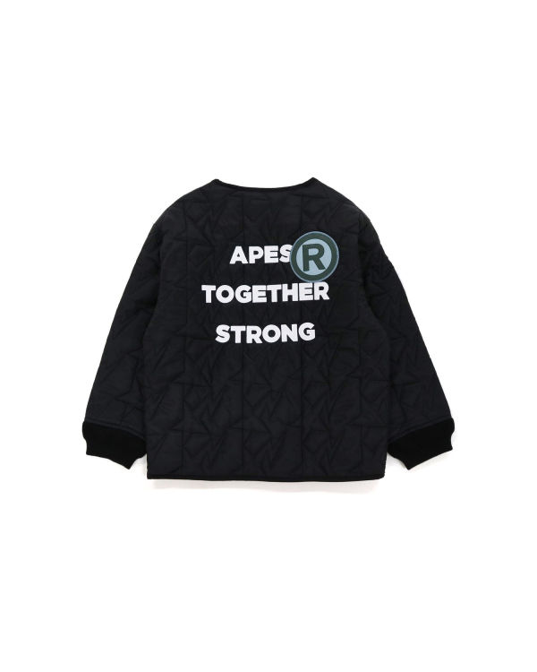 Chaquetas Bape Multi Patch STA Acolchado Niños Negros | 819067-PCB