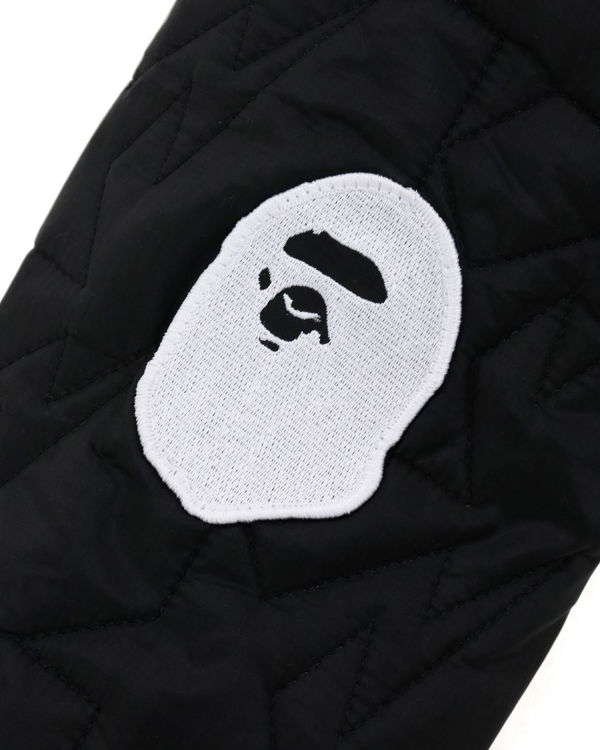 Chaquetas Bape Multi Patch STA Acolchado Niños Negros | 819067-PCB