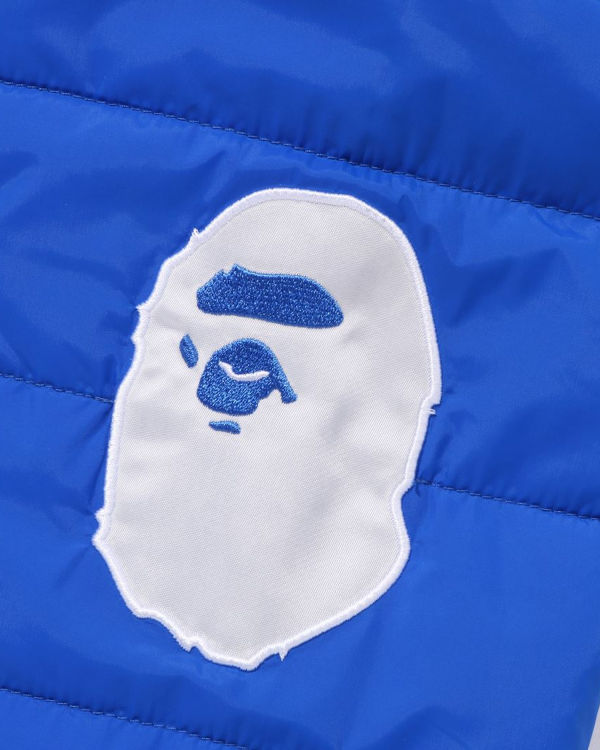 Chaquetas Bape Patch Acolchado Niños Azules | 792684-EVS