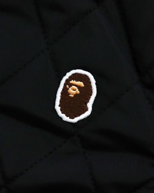 Chaquetas Bape Quilting Niños Negros | 546712-PLW