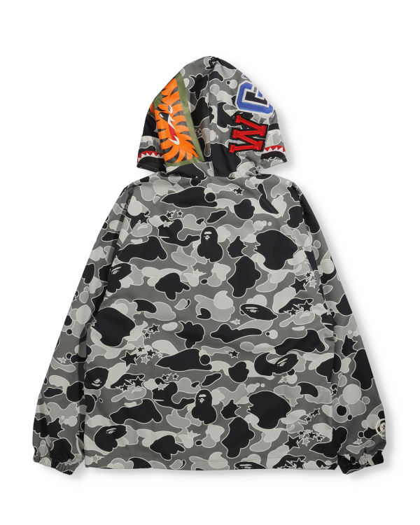 Chaquetas Bape STA Camo Oversized Full Zip Mujer Negros | 279145-RLE