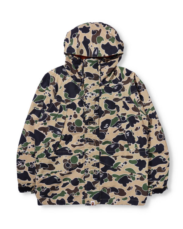 Chaquetas Bape STA Camo Snowboard Hombre Amarillos | 819572-RZX