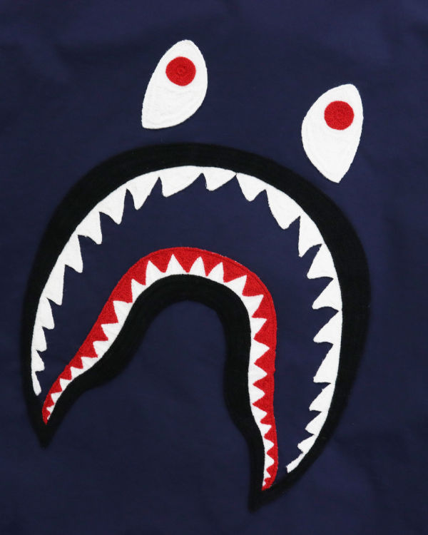 Chaquetas Bape Shark Coach Hombre Azul Marino Azules | 174693-VGR