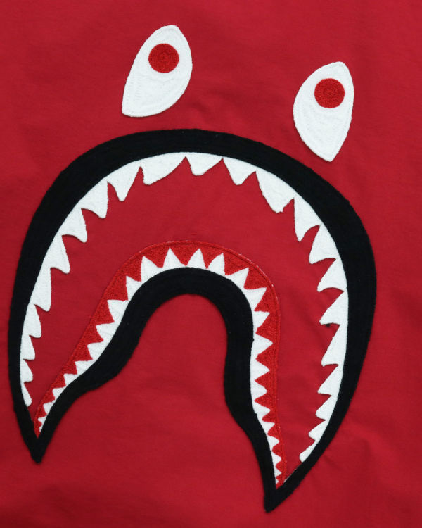 Chaquetas Bape Shark Coach Hombre Rojos Claro | 726983-GYM