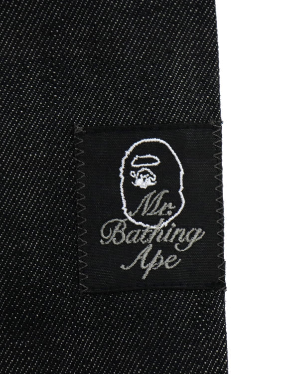 Chaquetas Bape Stretch Denim Hombre Negros | 709564-KQY