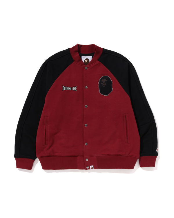 Chaquetas Bape Sweat Varsity Hombre Rojos Claro | 243689-USY