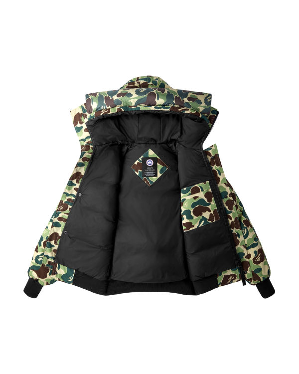 Chaquetas Bape X Canada Goose X Concepts ABC Camo Chilliwack Bomber Hombre Verdes | 270854-DXC