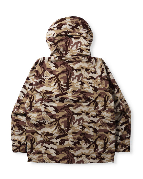 Chaquetas Bape X OVO Woodland Camo Snowboard Hombre Beige | 483791-GBR