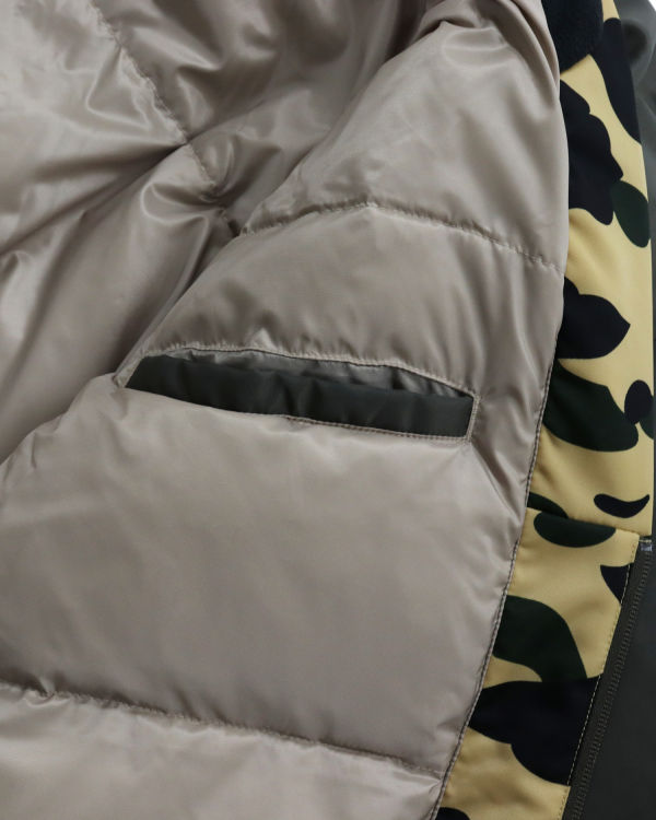 Chaquetas De Plumas Bape 1st Camo Hanten Hombre Kaki | 890136-GJK