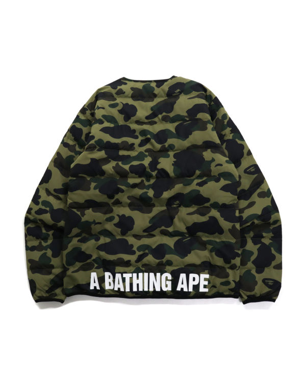 Chaquetas De Plumas Bape 1st Camo Light Weight Hombre Verdes | 498032-HIC