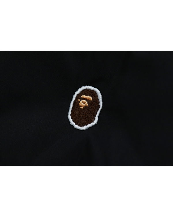 Chaquetas De Plumas Bape Ape Head One Point Hombre Negros | 534098-MRU