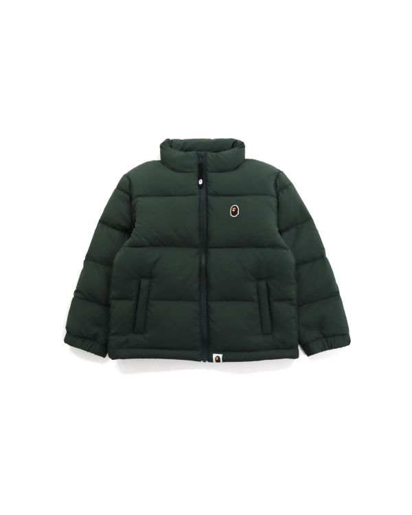 Chaquetas De Plumas Bape One Point Niños Verdes Oscuro | 615729-SXY