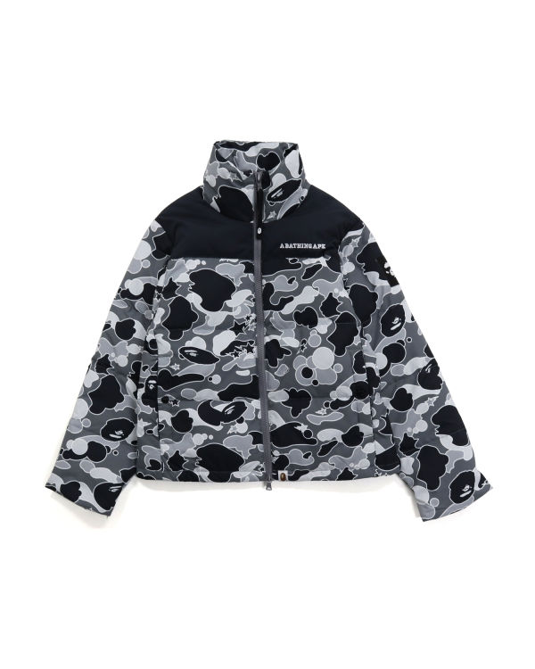 Chaquetas De Plumas Bape STA Camo Mujer Negros | 685213-XDC