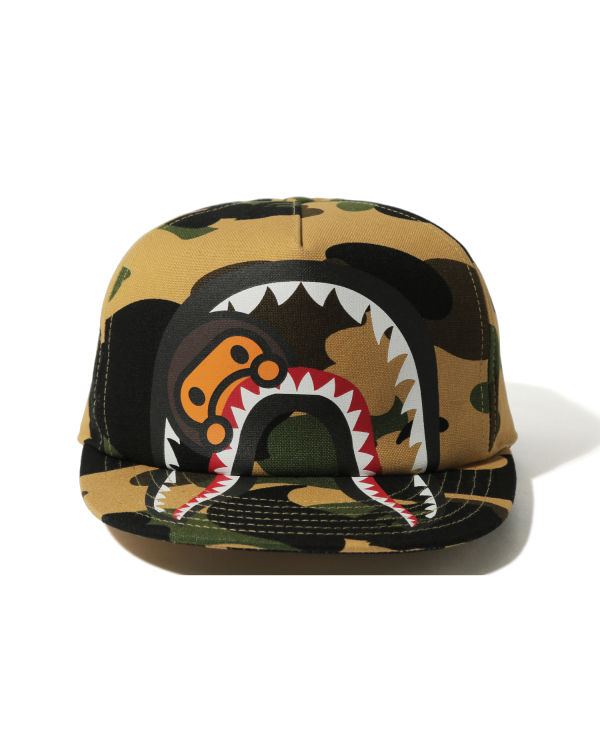 Gorras Bape 1st Camo Milo Shark Niños Amarillos | 549708-IQU