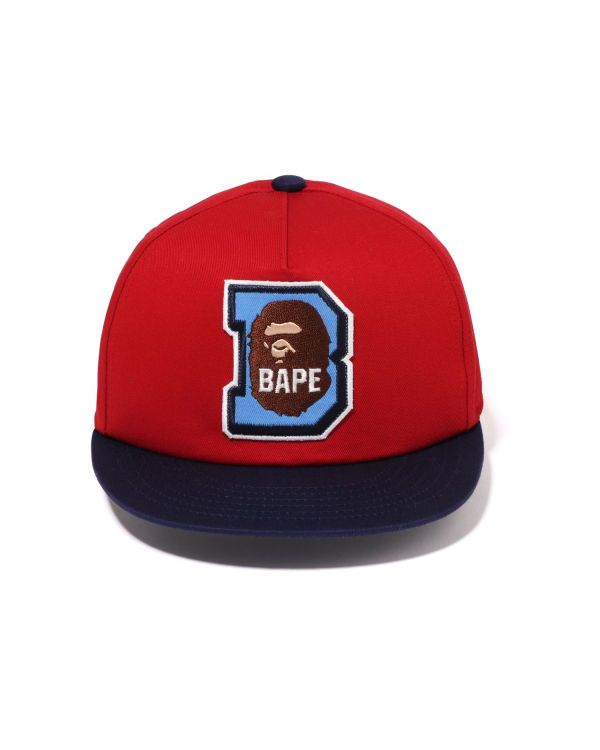 Gorras Bape Ape Head B Patch Niños Rojos Claro | 456219-FUR