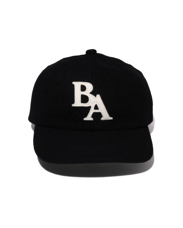 Gorras Bape Ape Head Melton Panel Hombre Negros | 382064-CER