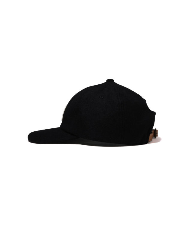 Gorras Bape Ape Head Melton Panel Hombre Negros | 382064-CER