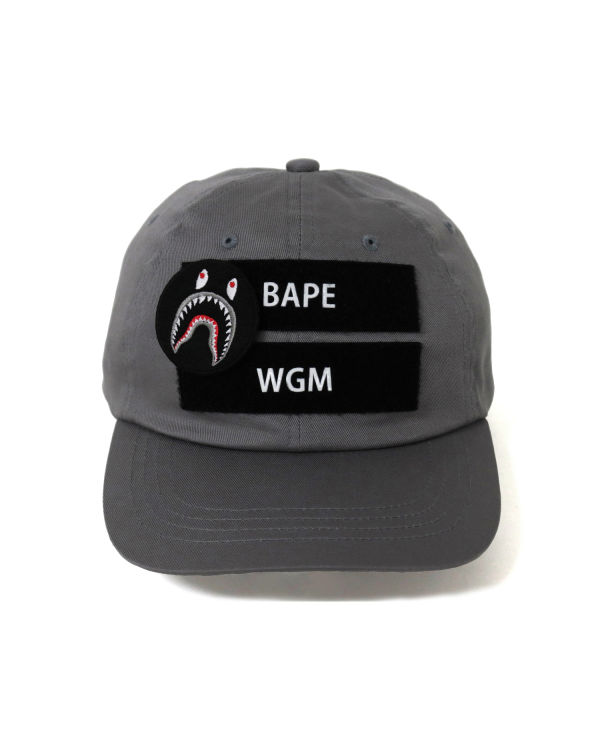 Gorras Bape Detachable Shark Patch Hombre Grises | 745302-LWZ