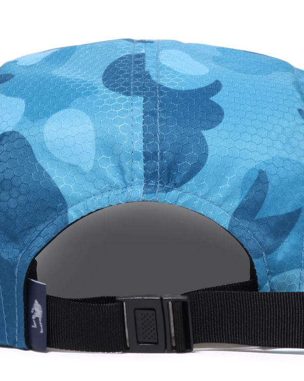 Gorras Bape Honeycomb Camo Jet Hombre Azules Claro | 617935-VQP