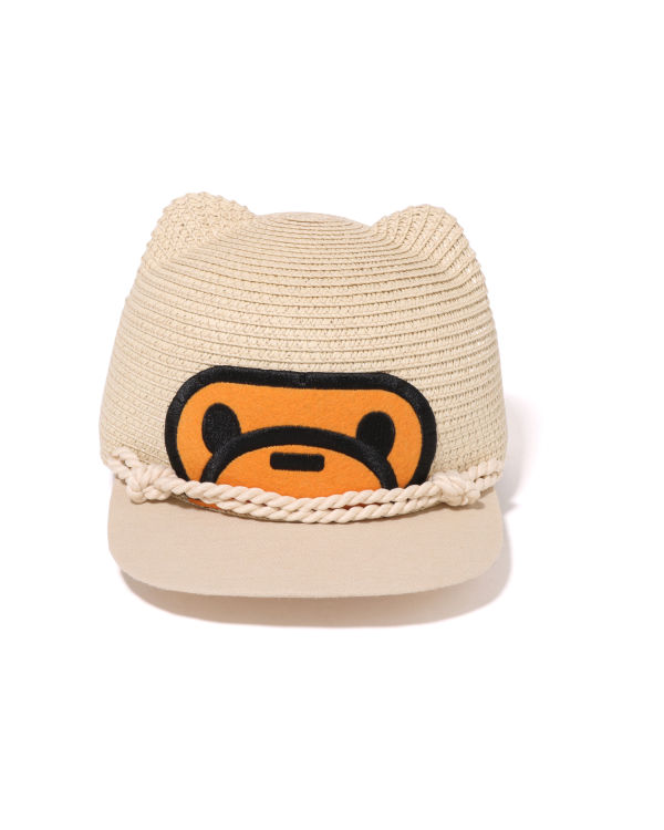 Gorras Bape Milo Blade Niños Beige | 069785-SLU