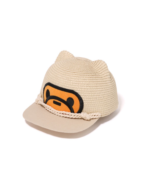 Gorras Bape Milo Blade Niños Beige | 069785-SLU