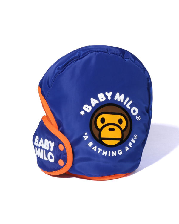 Gorras Bape Milo Carreras Niños Azules | 615374-PKF