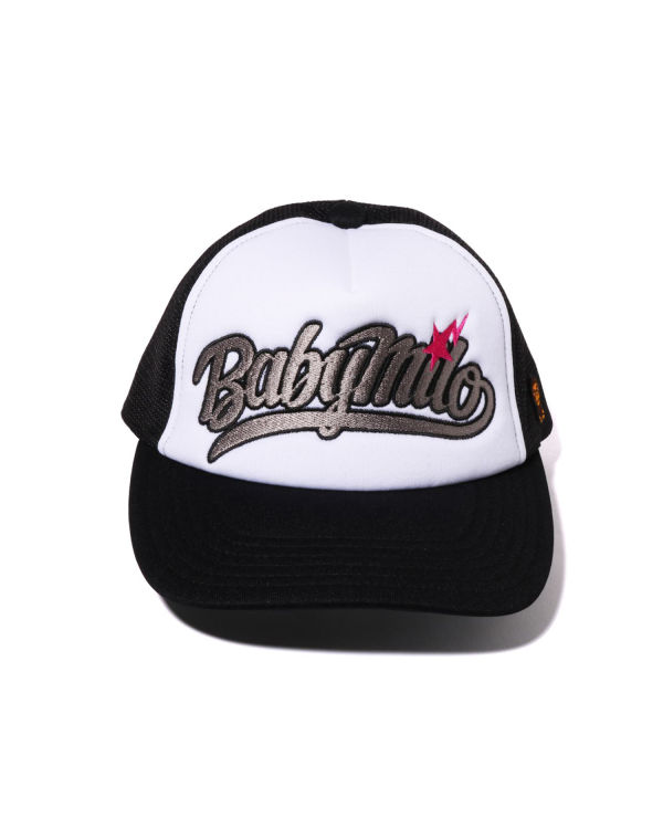 Gorras Bape Milo Embroidery Mesh Mujer Negros | 501824-AGK