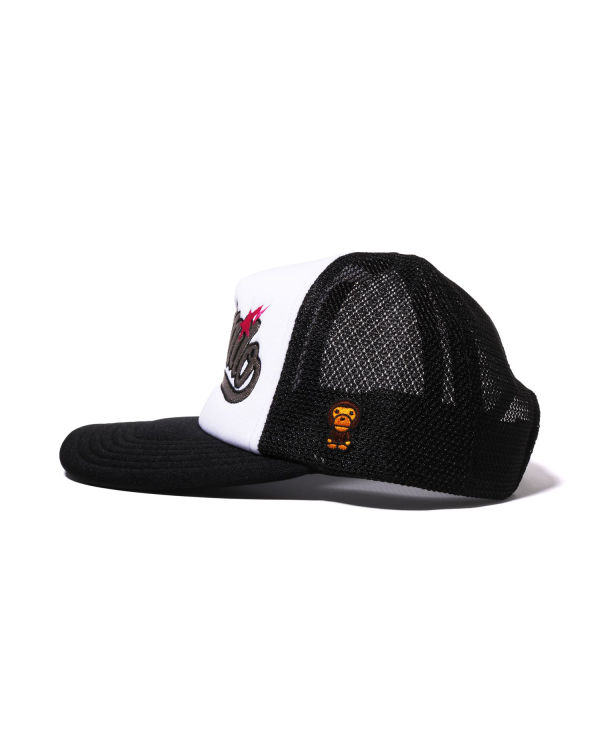 Gorras Bape Milo Embroidery Mesh Mujer Negros | 501824-AGK