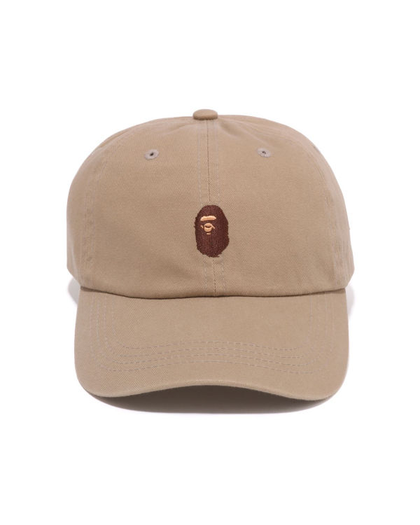 Gorras Bape One Point Panel Hombre Beige | 261309-IDG