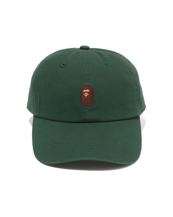 Gorras Bape One Point Panel Hombre Verdes | 762081-PAZ