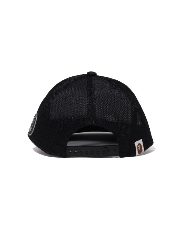 Gorras Bape Racer Mesh Hombre Negros | 351760-SRD