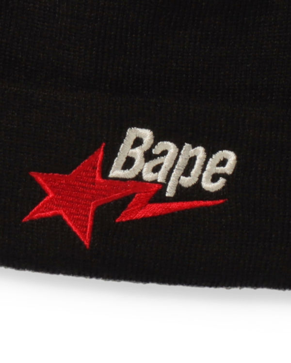 Gorras Bape STA Hombre Negros | 492150-JUQ