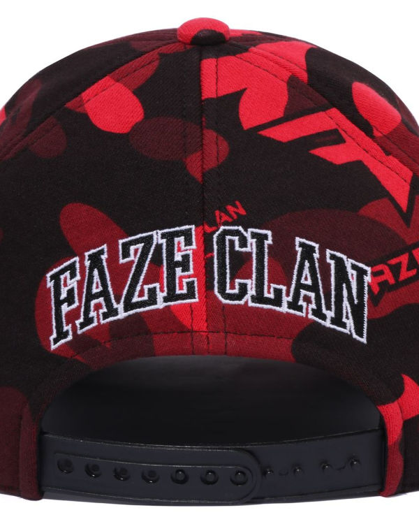 Gorras Bape X Faze Clan Snap Back Hombre Rojos Claro | 814790-UPY