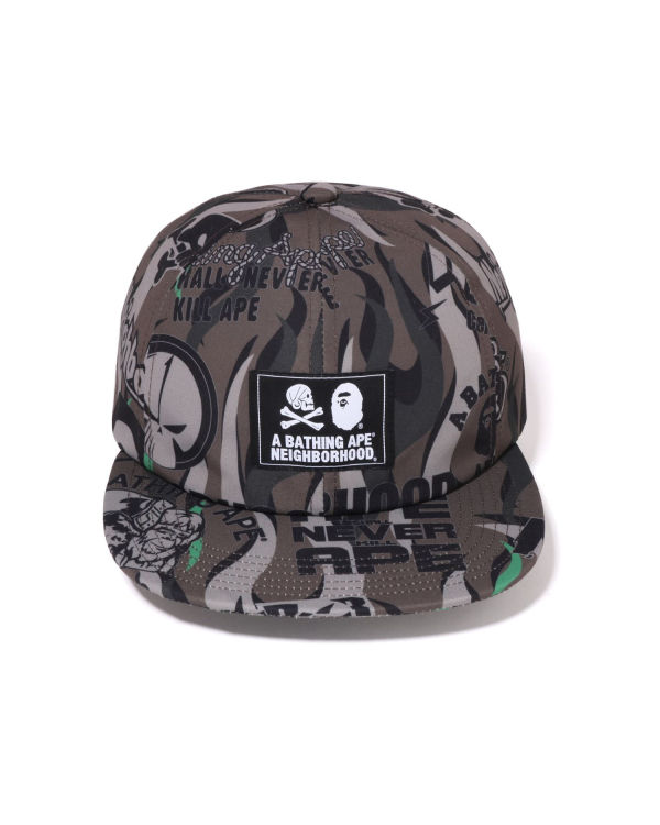 Gorras Bape X NBHD Hombre Kaki Oscuro | 279630-KCG