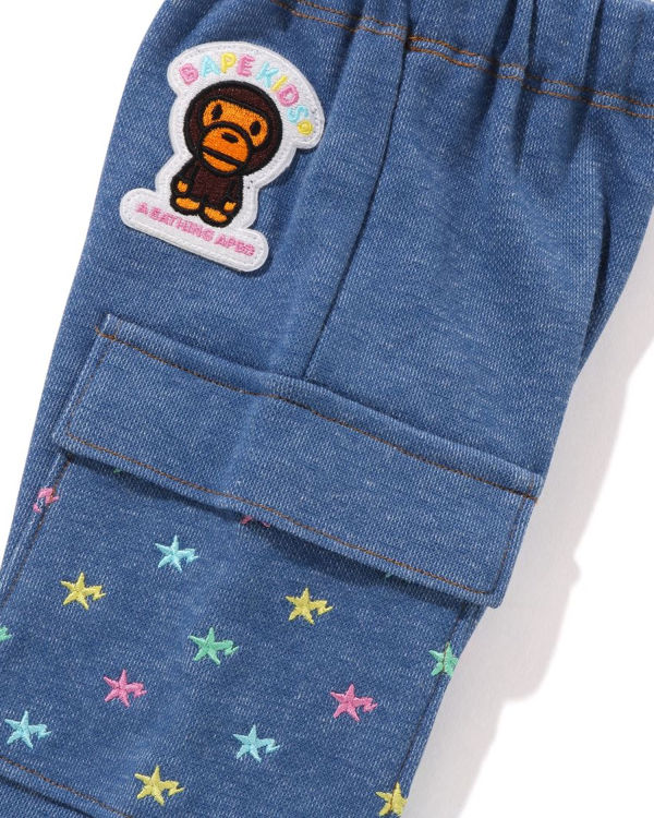 Jeans Bape Milo STA Jersey Niños Azules | 723591-ZKP