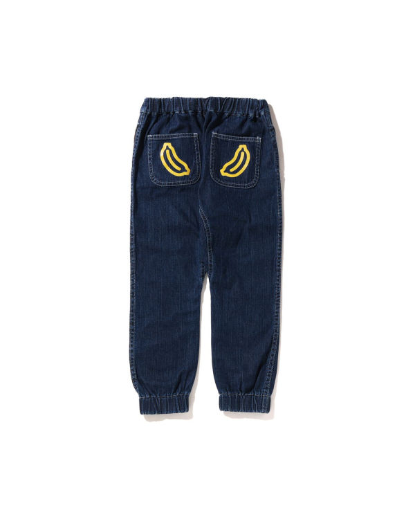 Jeans Bape Milo Speech Balloon Niños Azules | 258469-KYF