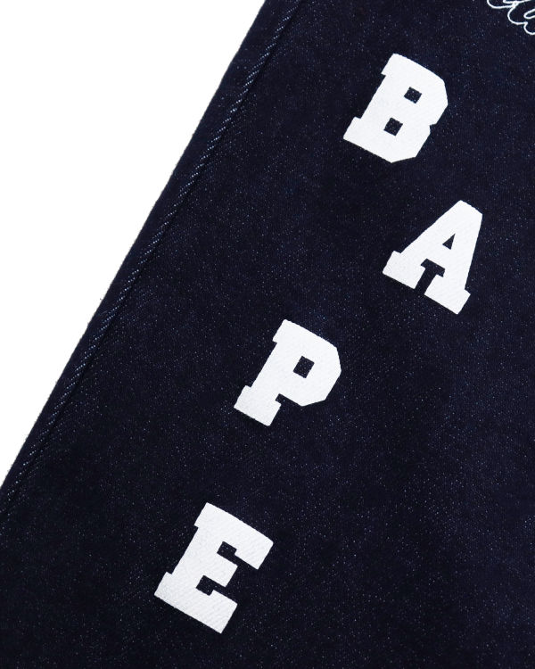 Jeans Bape Multi Print Niños Azules | 475169-TFO