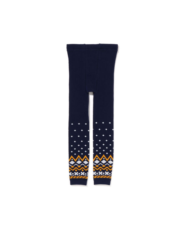 Leggins Bape Milo Nordic Niños Azul Marino Azules | 052764-JLV