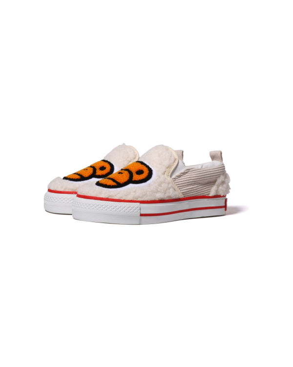 Mocassins Bape Milo Boa Niños Blancos | 801652-USQ