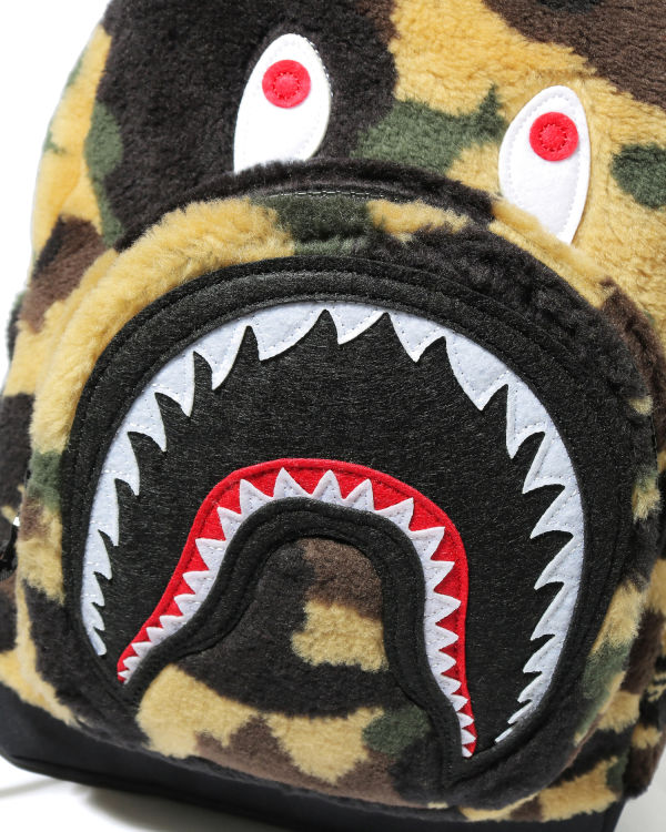 Mochilas Bape 1st Camo Boa Shark Niños Amarillos | 489162-CBN